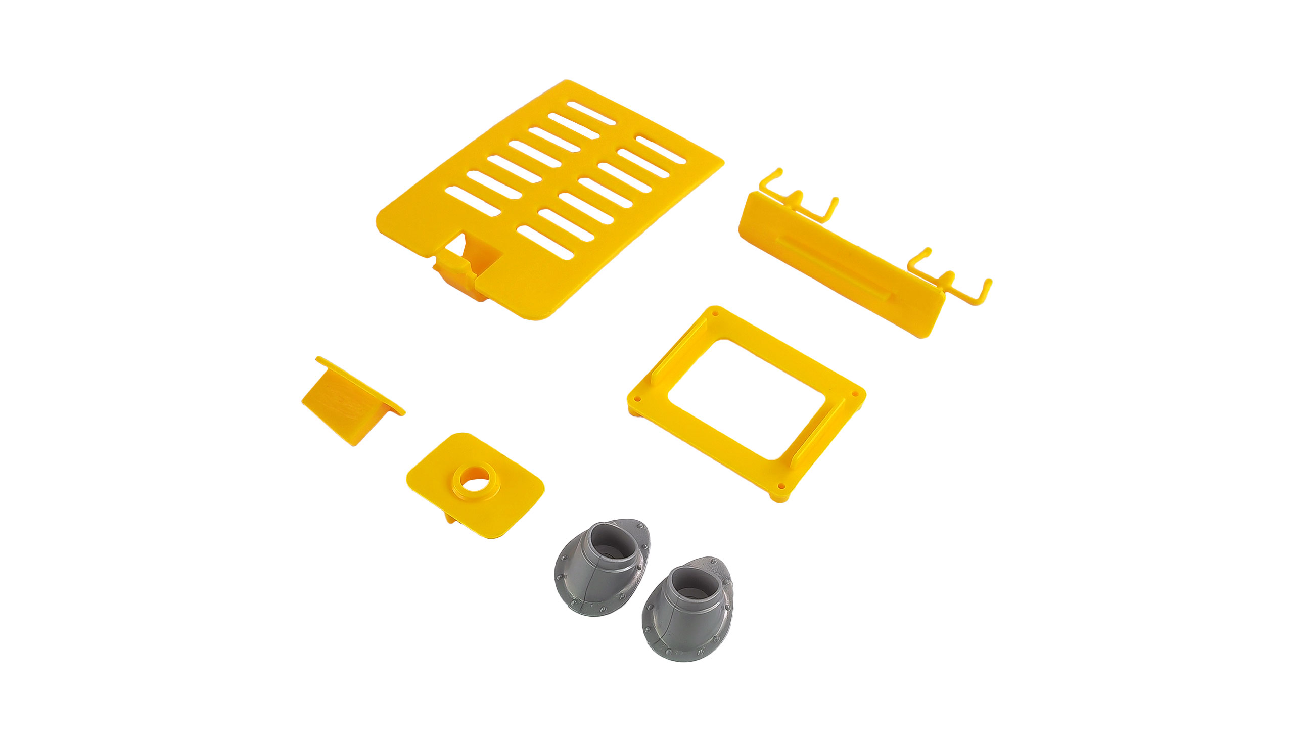 Amewi Kunststoffteile Rumpf Set Beech D17S gelb 24143-10