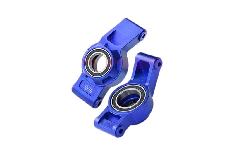 GPM Aluminium Radträger Set hinten oversized blau TRX X-MAXX, XRT XRT022B