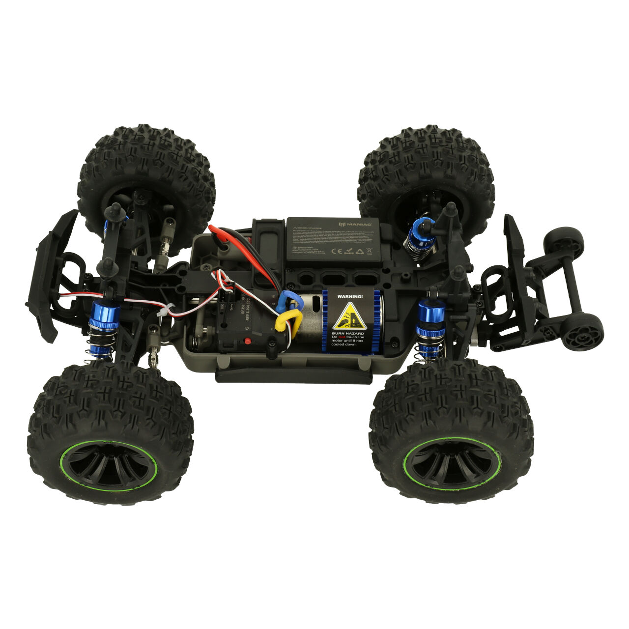 MANIAC Hyper GO Fury Brushed Truggy 1/16 grün/blau - Abbildung 4
