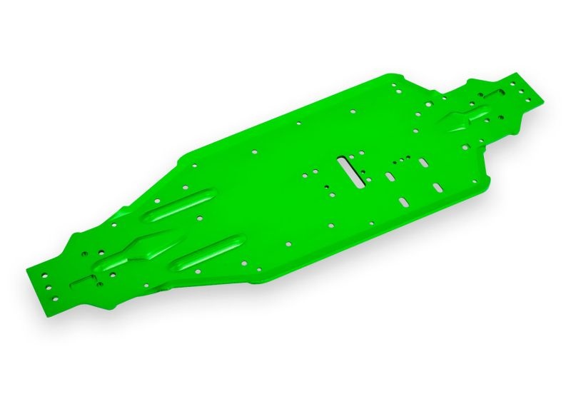 Traxxas Chassis Alu grün eloxiert 9522G