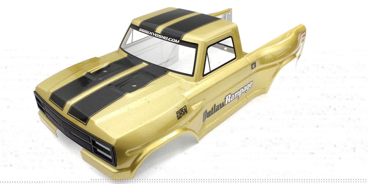 Kyosho Karosserie Outlaw Rampage Pro Type.4 (Gold) OLB004
