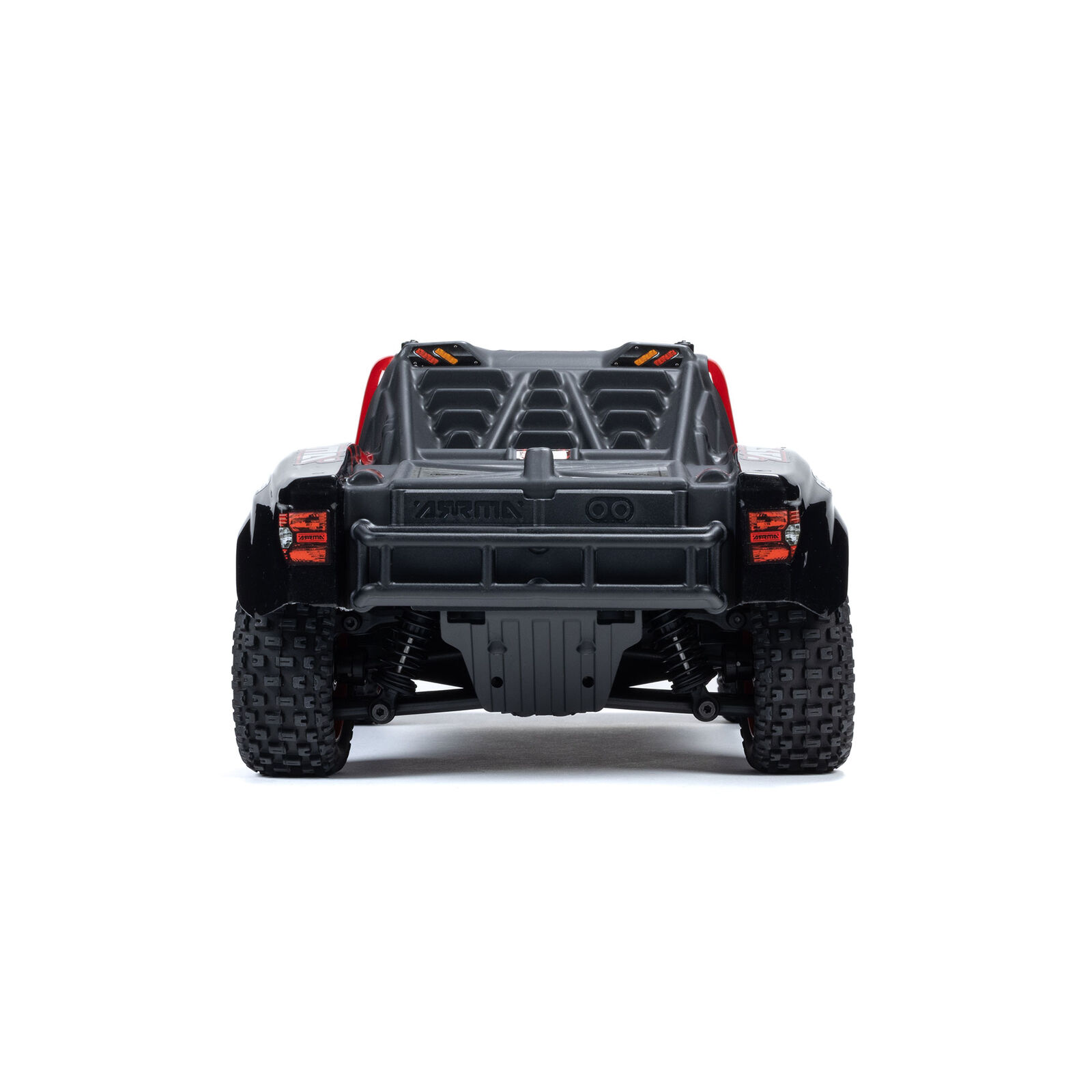 ARRMA MOJAVE GROM MEGA 380 Brushed 4X4 Small Scale Desert Truck RTR mit Akku & Lader, Red/Black ARA2104T1