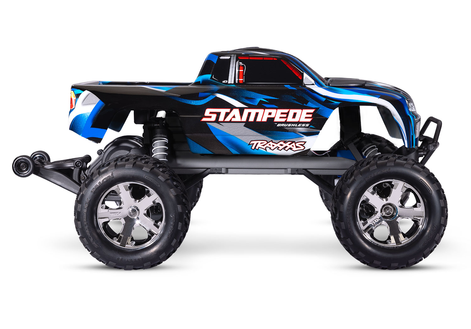 Traxxas Stampede BL-2S Blau 1/10 2WD Brushless Monster Truck ARTR 36354-4 - Abbildung 3