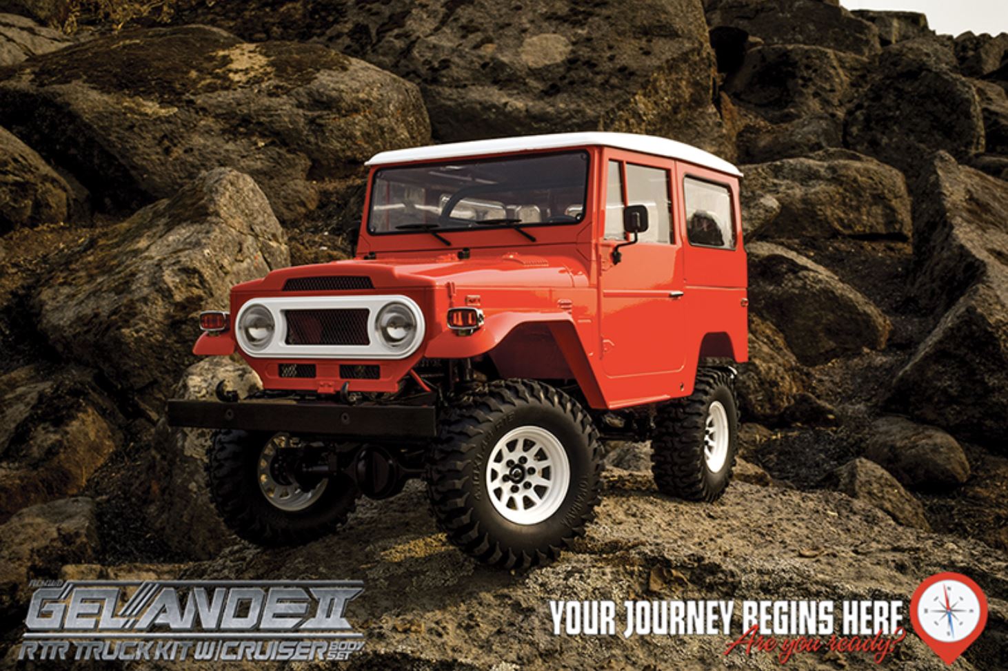 RC4WD Gelande II RTR mit Truck Cruiser Karosserie Z-RTR0047