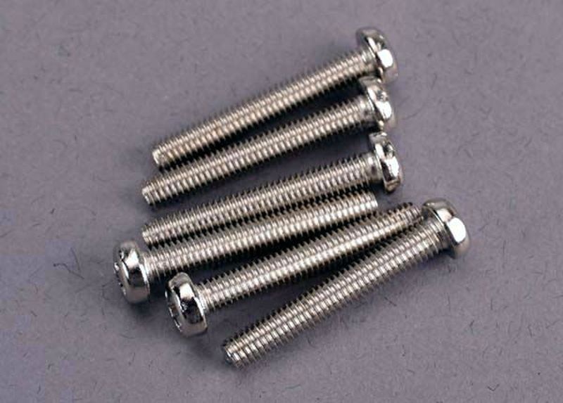 Traxxas Schrauben, 3x20mm ROUNDHEAD MACHI 2566