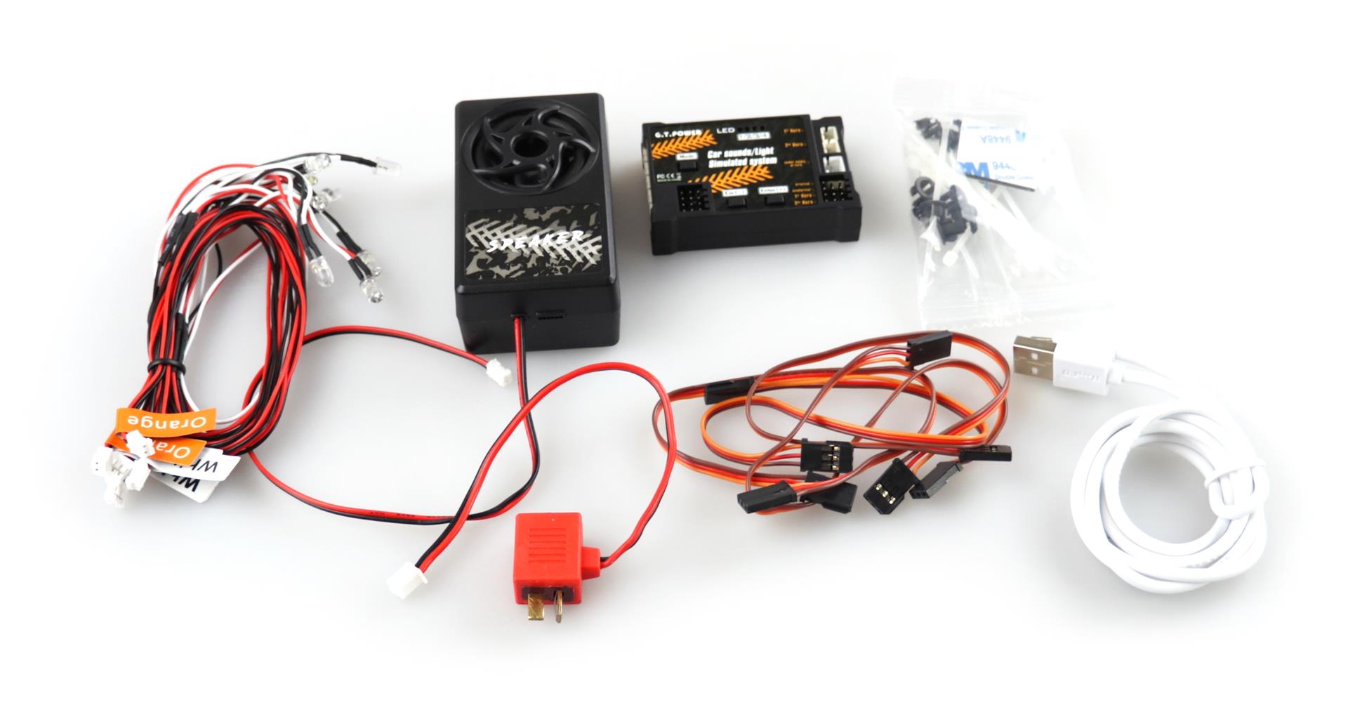 GT-Power Sound & Lichtsystem mit Kontrolleinheit 4,5V-6V 28965
