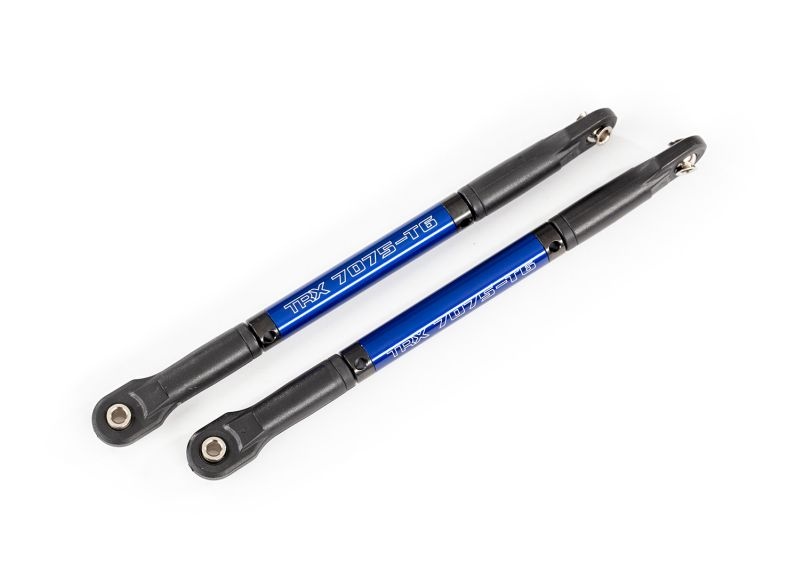 Traxxas Push Rod (Akz) Heavy Duty blau eloxiert mit Kugelpfannen (2) 8619X