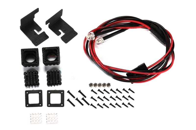 GPM Scheinwerfer (Typ C) vorn schwarz Traxxas Traxxas4 & 6