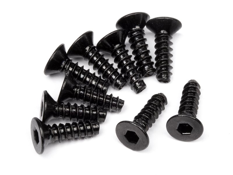 HPI Senkkopfschneidschraube M3X10mm (10St) 94304 - Abbildung 1