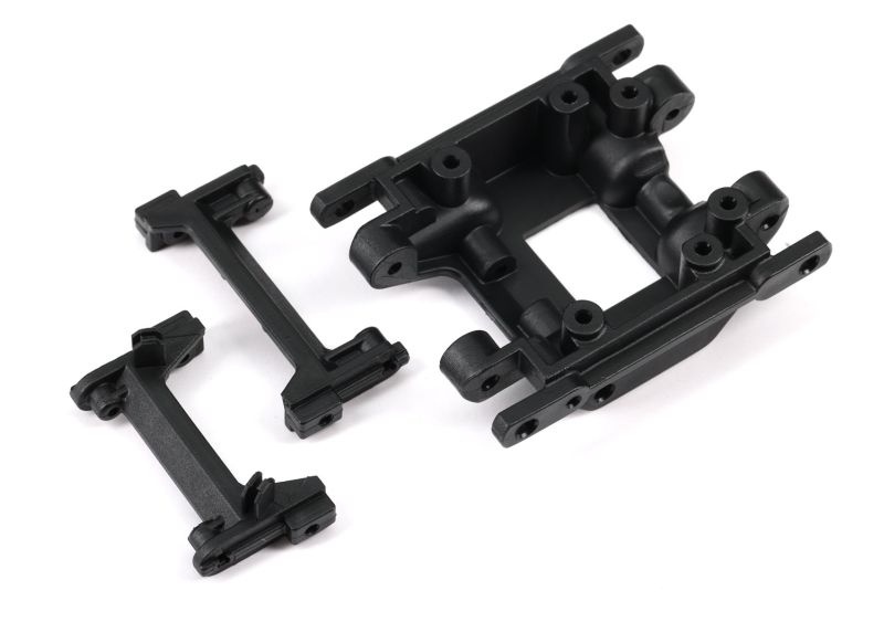 Traxxas Unterfahrschutz Mitte/ Stoßstangenhalterung vorne & hinten 9736 - Abbildung 1