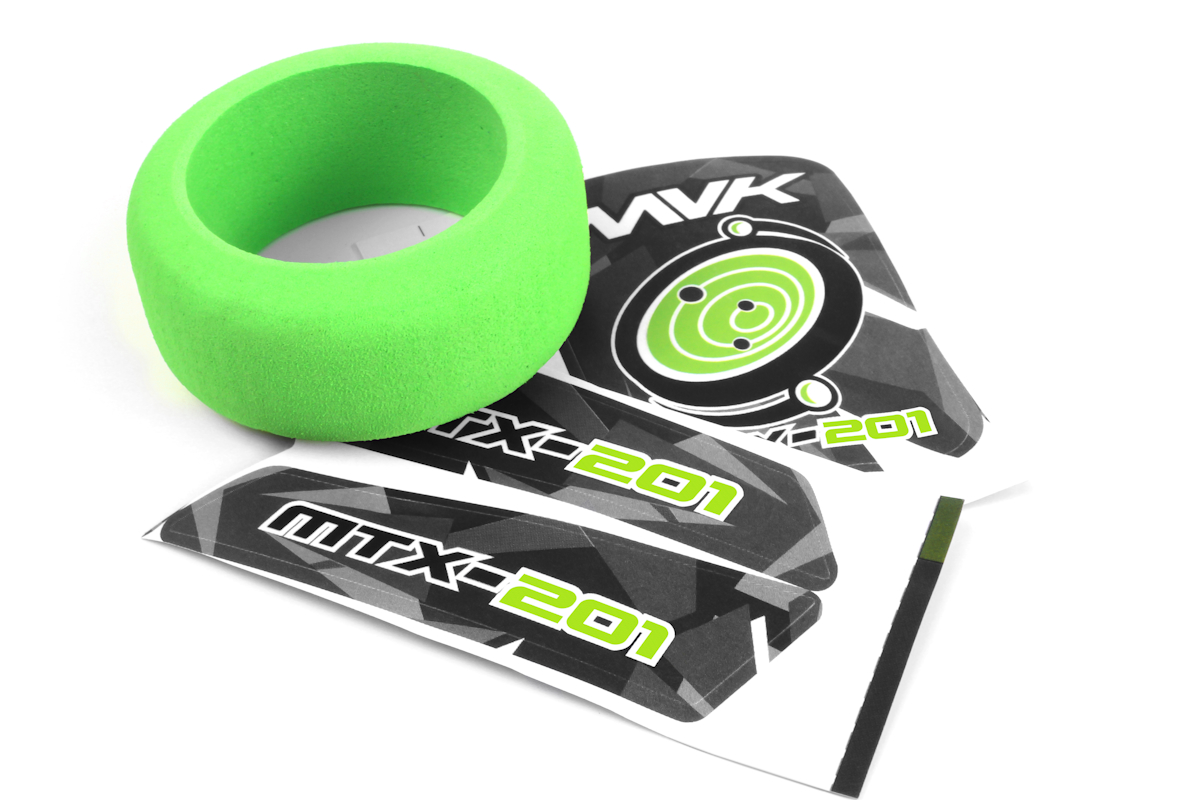 Maverick MTX-201 Sender Schaumrad & Decals (Grün) 150754