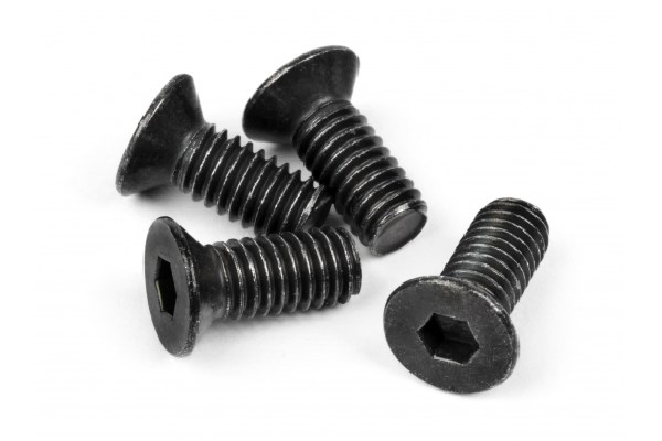HPI Senkkopfschraube M4x10mm (Sechskant/Dünn/4ST) Z307 - Abbildung 1