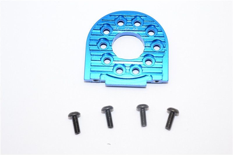 GPM Alu Motorbefestigung (für 16-25T) blau Tamiya TT02/TT02B