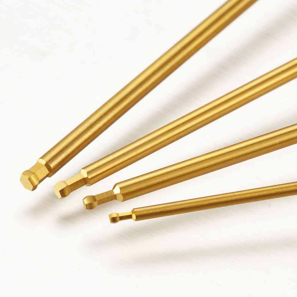 TT1604-06BK Innensechskantschlüssel Set Kugelkopf 1,5/2,0/2,5/3,0mm