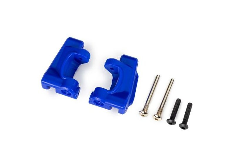 Traxxas Caster-Blocks HD l/r blau für TRX9180 & TRX9181 2WD Rustler, Slash, Stampede 9136-BLUE