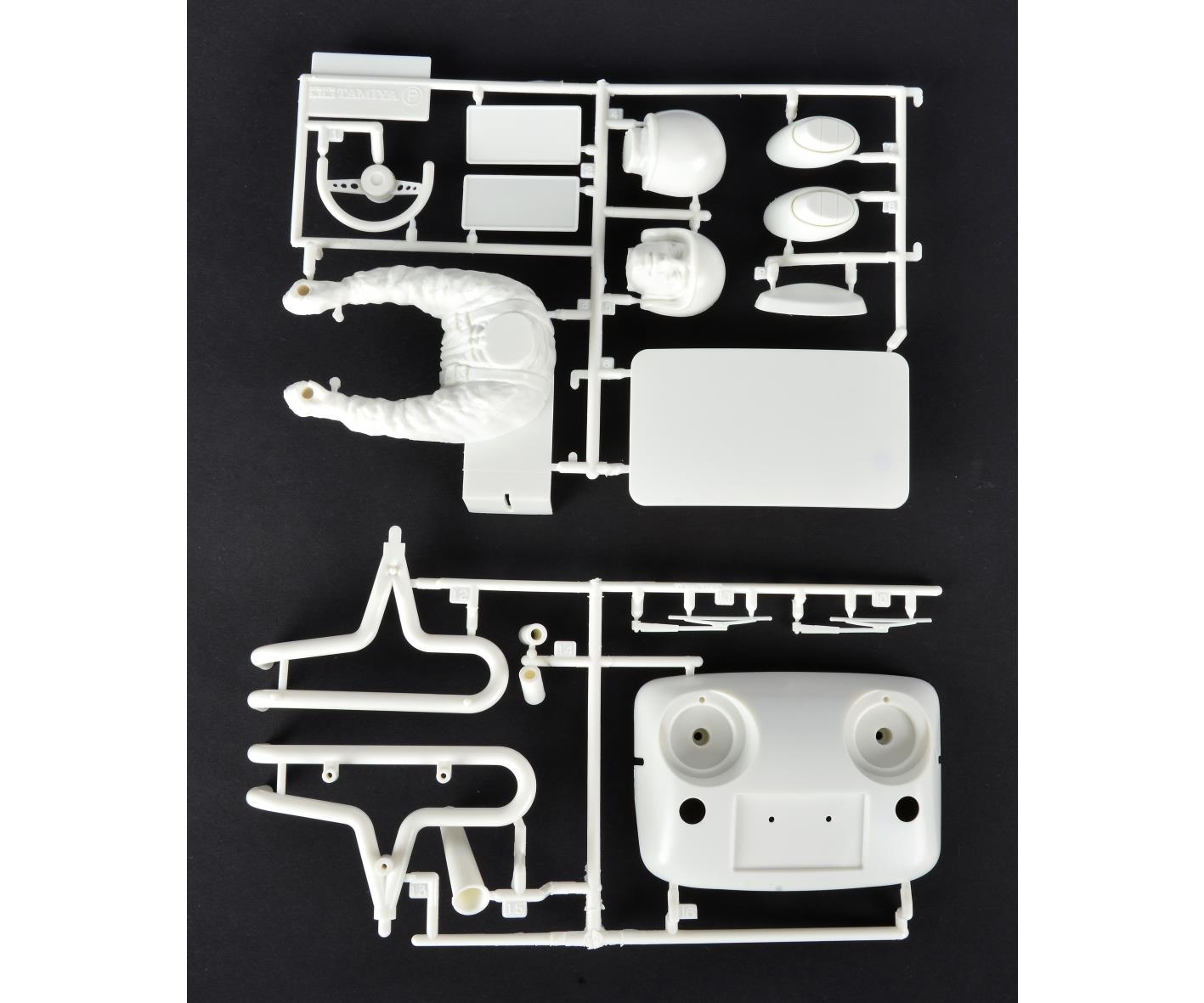 Tamiya 15270 P-Teile P1-16 Fahrer/Auspuff 58452 319115270