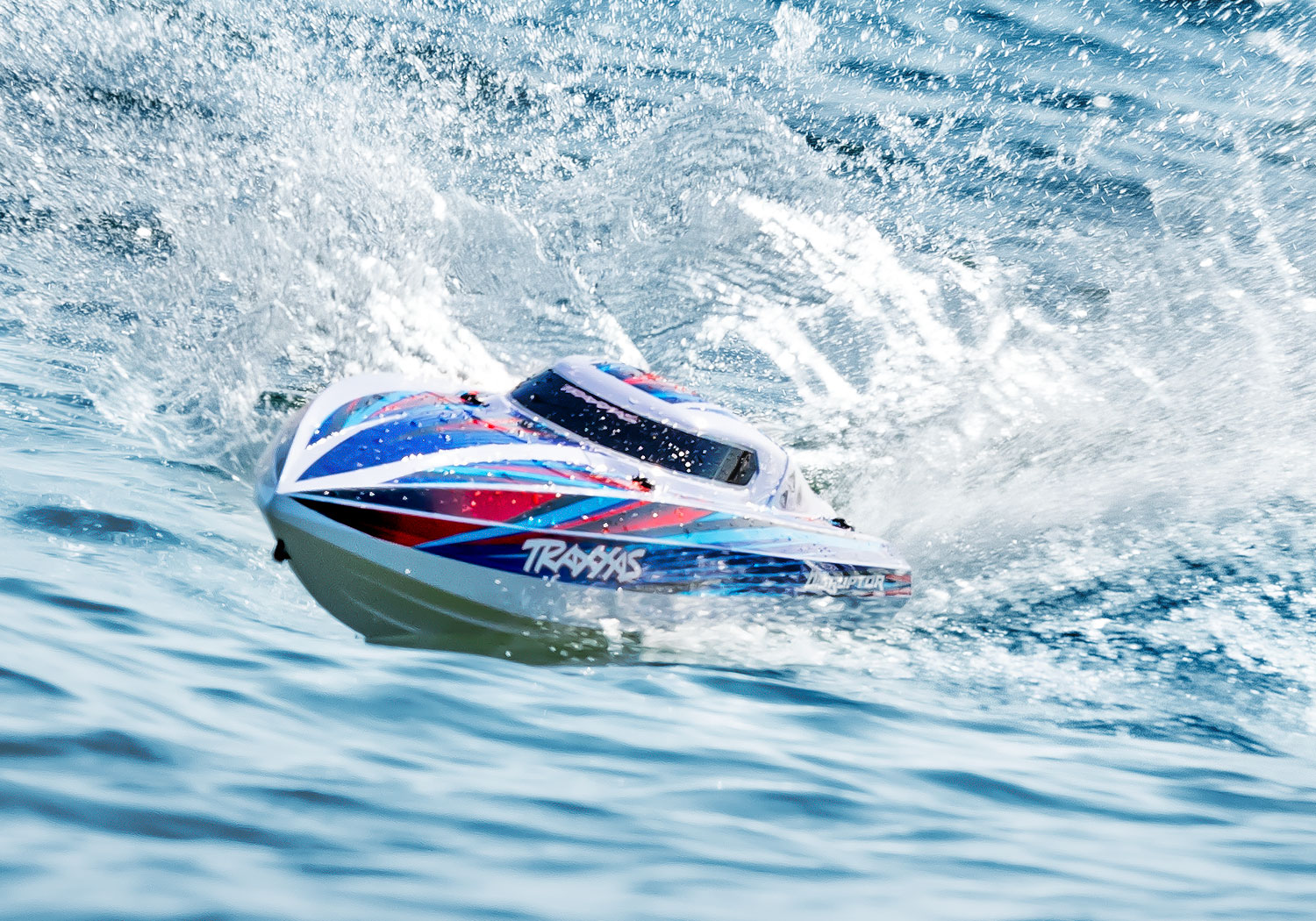 Traxxas DISRUPTOR Blau 26 Zoll Brushless Rennboot V-Rumpf 106064-4 - Abbildung 8