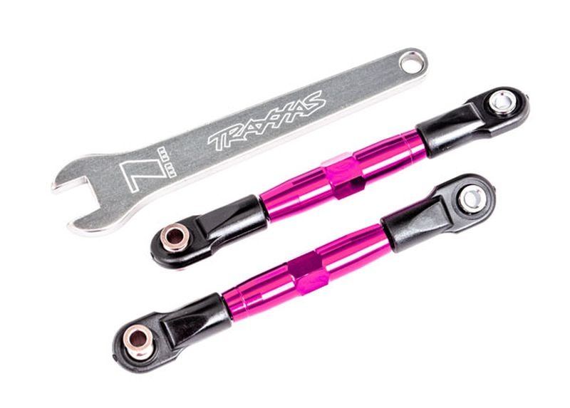 Traxxas Sturz-Spurstange vo Alurohr pink eloxiert 2444P