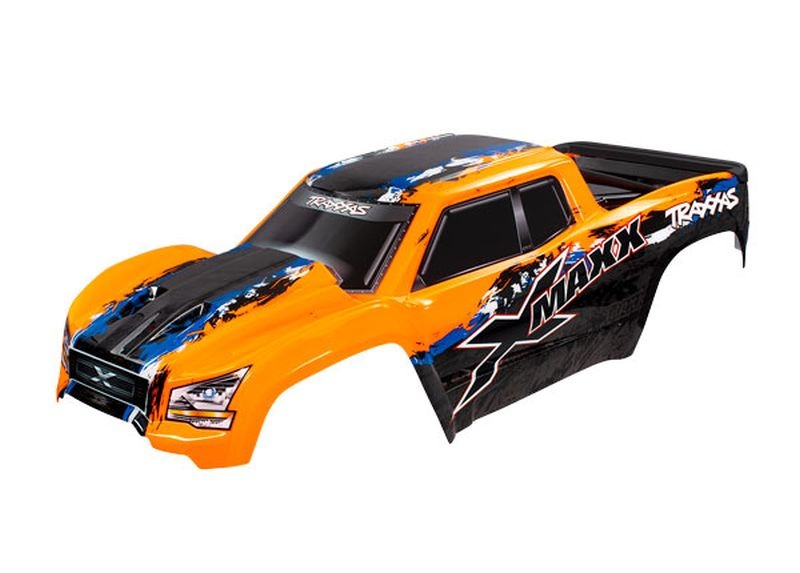 Traxxas Karo XMAXX orange mit Aufkleber 7811
