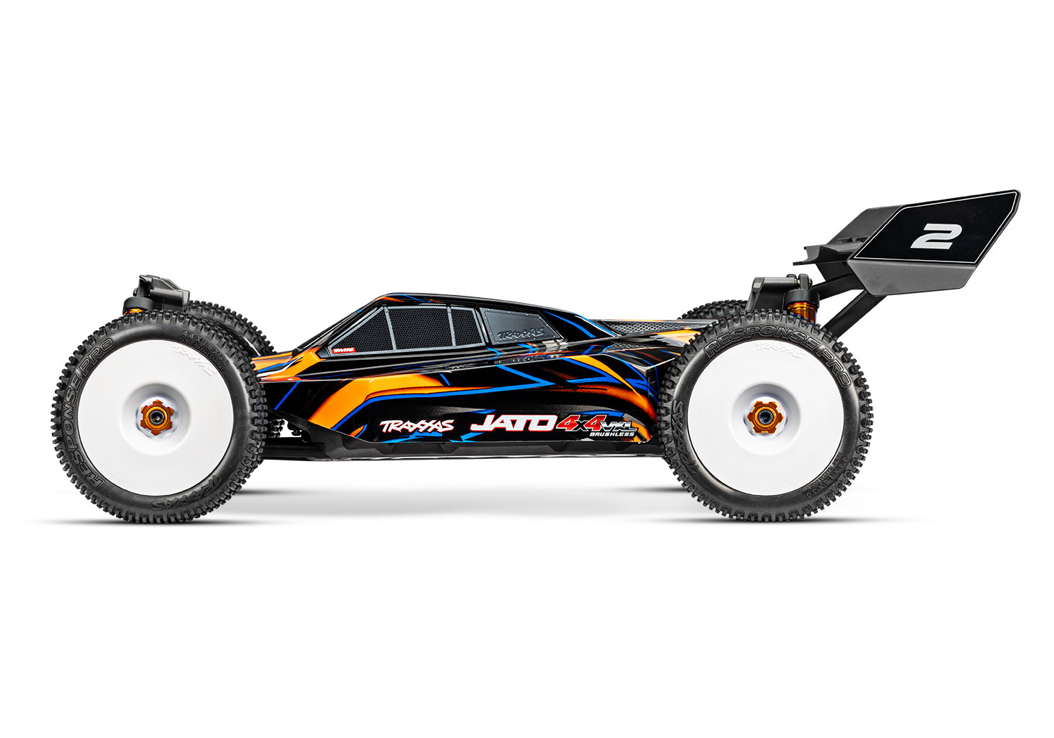 Traxxas JATO 4x4 VXL 4S Brushless Buggy orange HD-Teile RTR 90386-4 - Abbildung 3