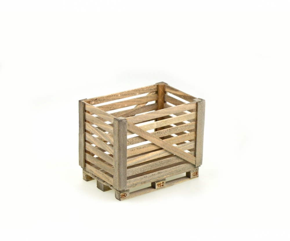 Carson 07609 1:14 Holzgitterbox auf Europalette 500907609