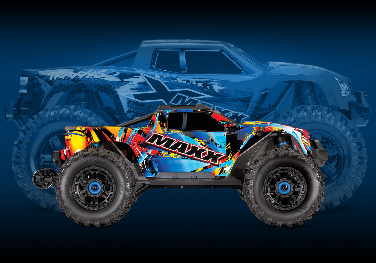 Traxxas Wide MAXX 4x4 Rock'N Roll RTR Brushless Monstertruck ohne Akku/Lader 89086-4 - Abbildung 4