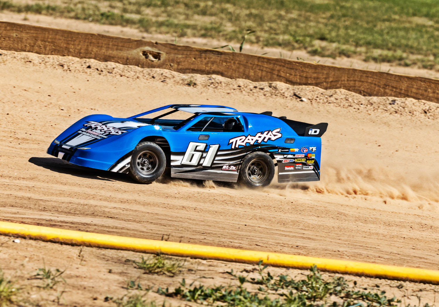 Traxxas Slash Modified Late-Model Competition BL-2S blau 1/10 Dirt Oval Racer RTR Brushless 104364-74 - Abbildung 10