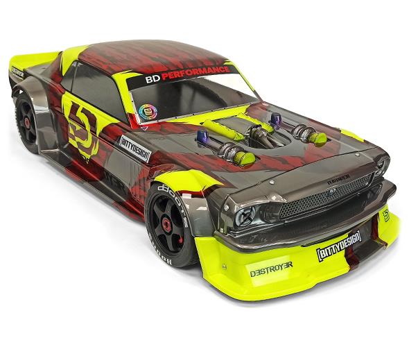 Bittydesign DESTROYER 1/7 clear body for Arrma Infraction/Limitless, 1.5mm thickness BDMC7-DSTY