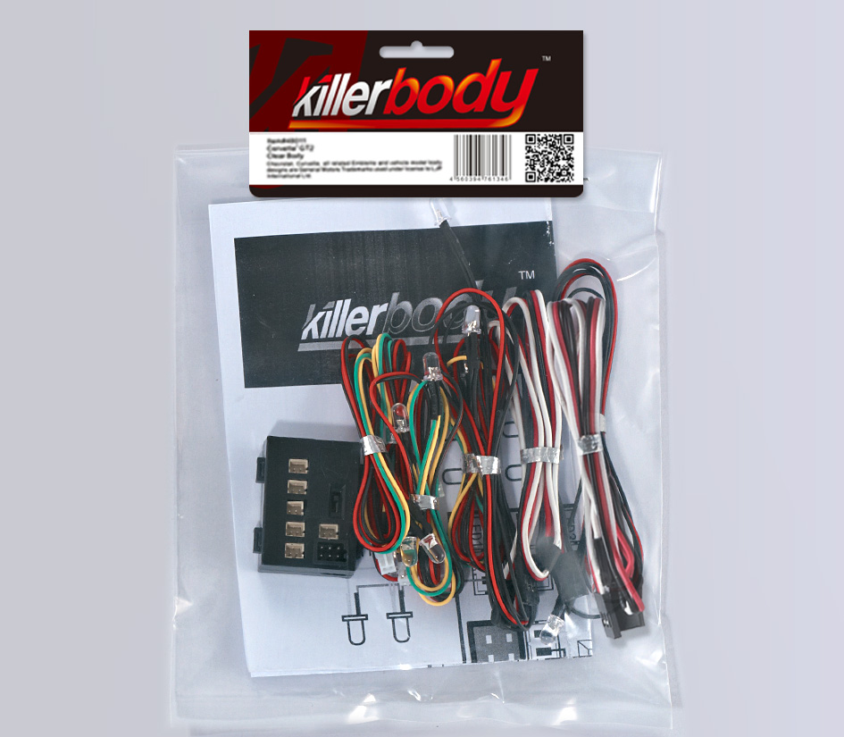 KB48102 LED Licht Set mit 12 LED inkl Kontroller Box