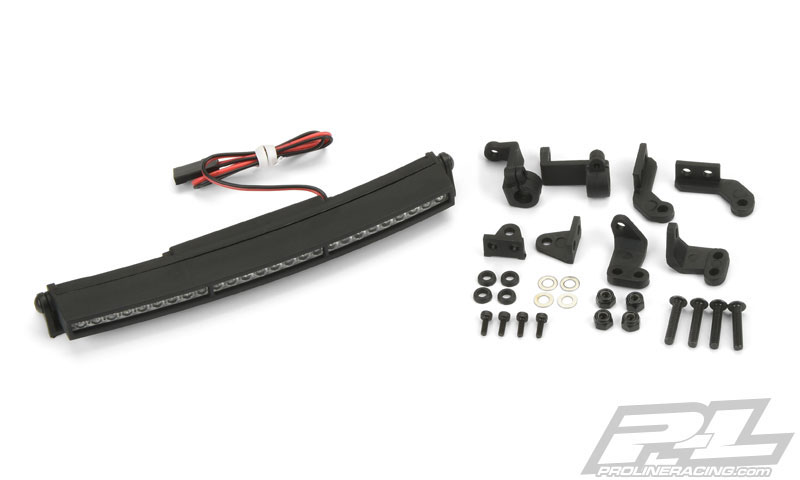 Pro-Line 5Zoll Super-Helle LED Light-Bar-Kit 6 - 12V gebogen für Rock Crawler, Rock Racers, 1:8 & 1:10 Monstertrucks 6276-03 - Abbildung 3