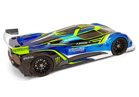 Bittydesign Body ARES-1 (Clear) 1/10 GT 190mm BDGT-190AS1