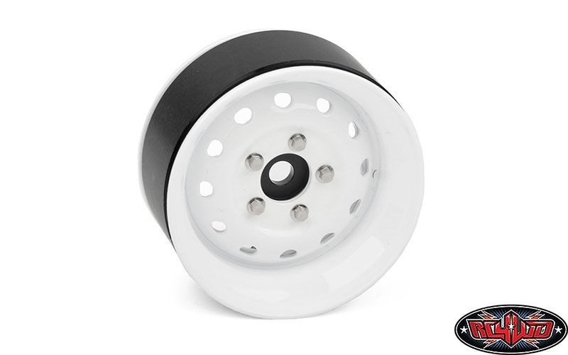 RC4WD Heritage Edition Stamped Steel 1.9 Wheels (White) Z-W0341