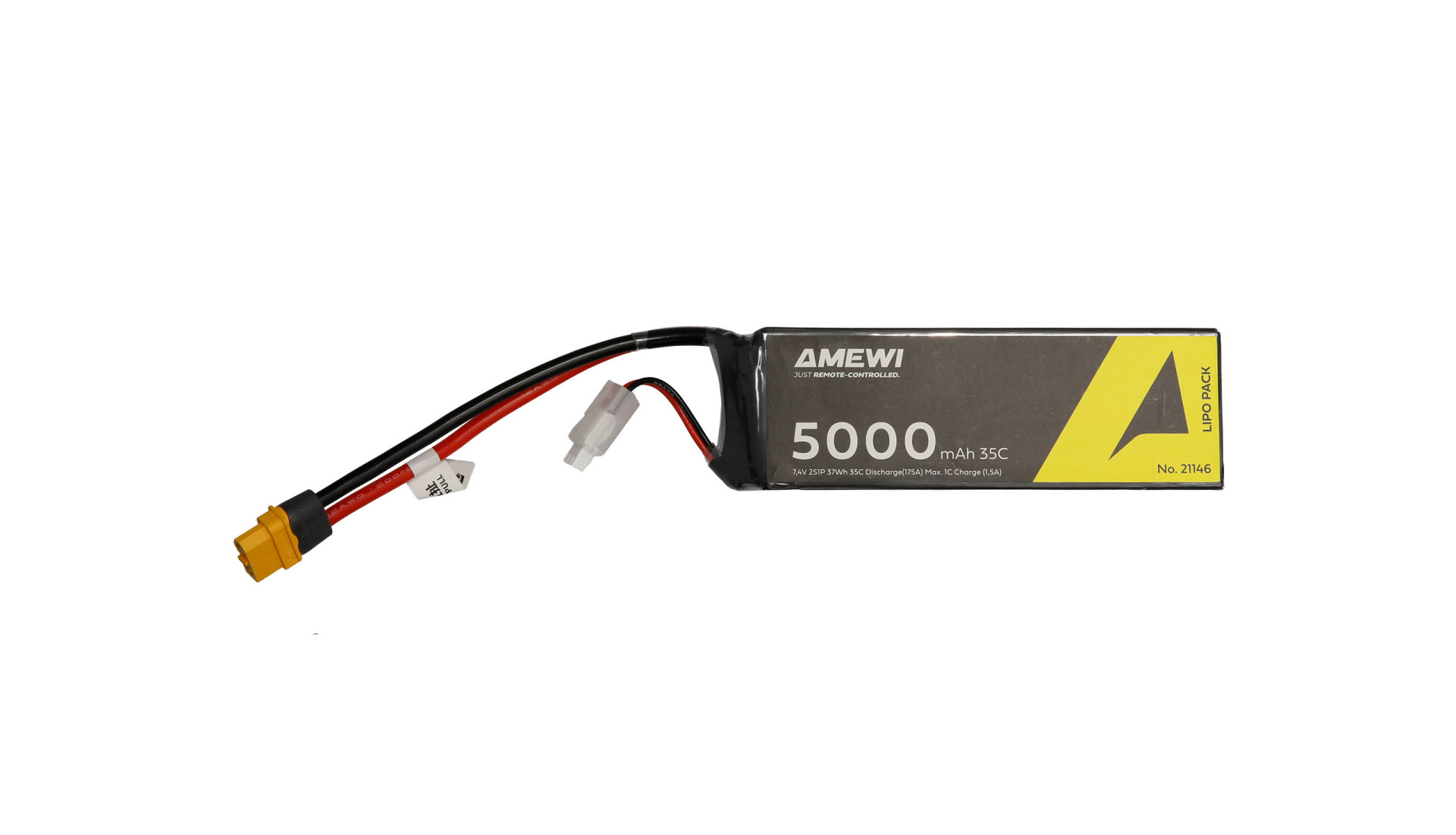 Amewi LiPo Akku 2S 7,4V 5000mAh 35C XT60 28171