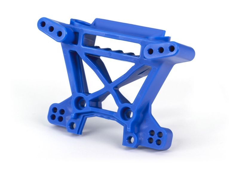 Traxxas Dämpferbrücke vo extreme heavy duty blau (aus 9080 Upgrade K 9038X