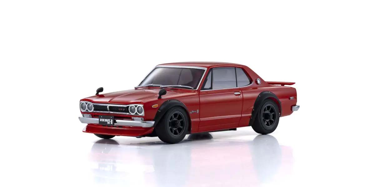 Kyosho Mini-Z AWD Skyline 2000GT-R KPGC10 Red (MA020N-L/KT531P) 32636R - Abbildung 1