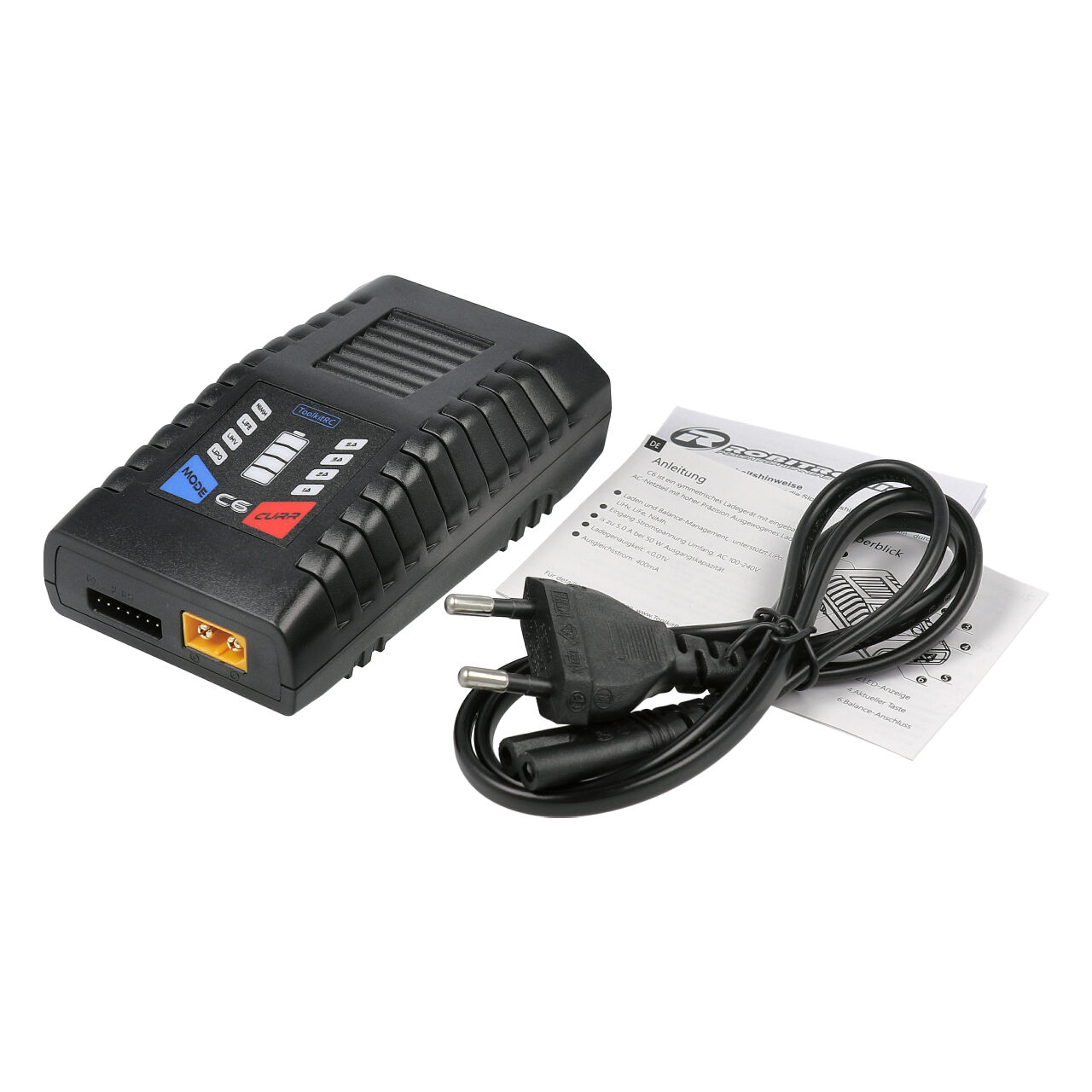 ToolkitRC C6 Lipo 1-6S 50W Ladegerät AC 12600