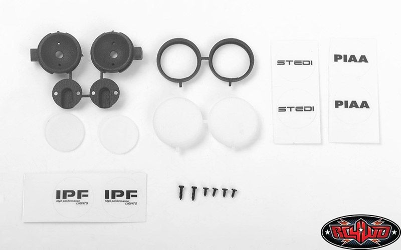 RC4WD Round IPF Flood Lights (White) VVV-C1011