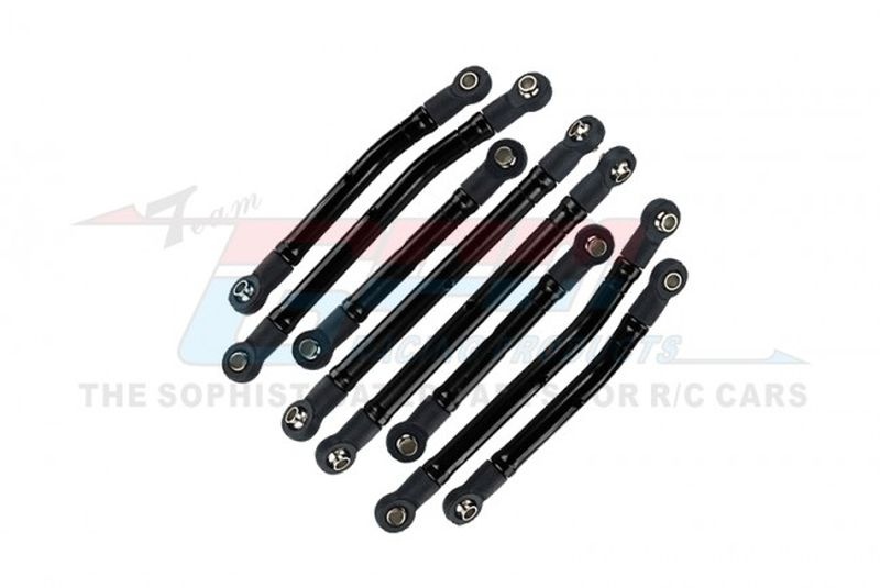 GPM Bodenfreiheit-Kit verstellbar 7075-T6 Alu schwarz Traxxas-4M
