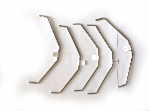 LPR Stabilisatoren Satz hinten (2,2+2,4+2,6+2,8+3,0mm) - S8 NXR 134163