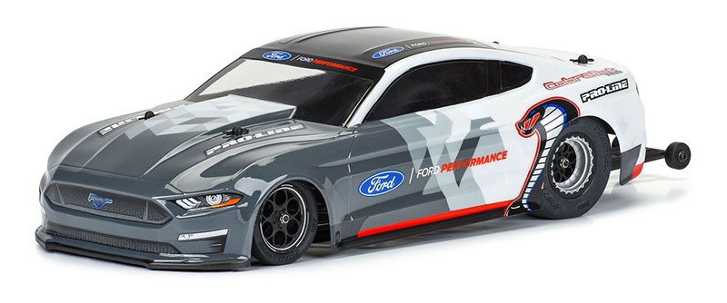 Pro-Line 2021 Ford Mustang Cobra Jet Karo klar 1/16 Losi Mini Drag Car 3605-00