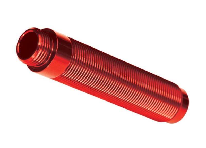 Dämpfer-Gehäuse, GTS lang Alu rot (1) (für #8140R) 8162R