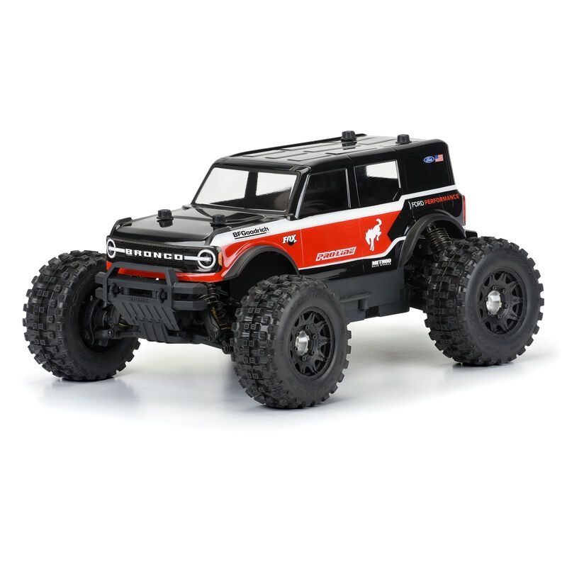 Pro-Line 2021 Ford Bronco Karo klar für Stampede, Granite & Vorteks (für lange Karo-Stehern) 3591-00