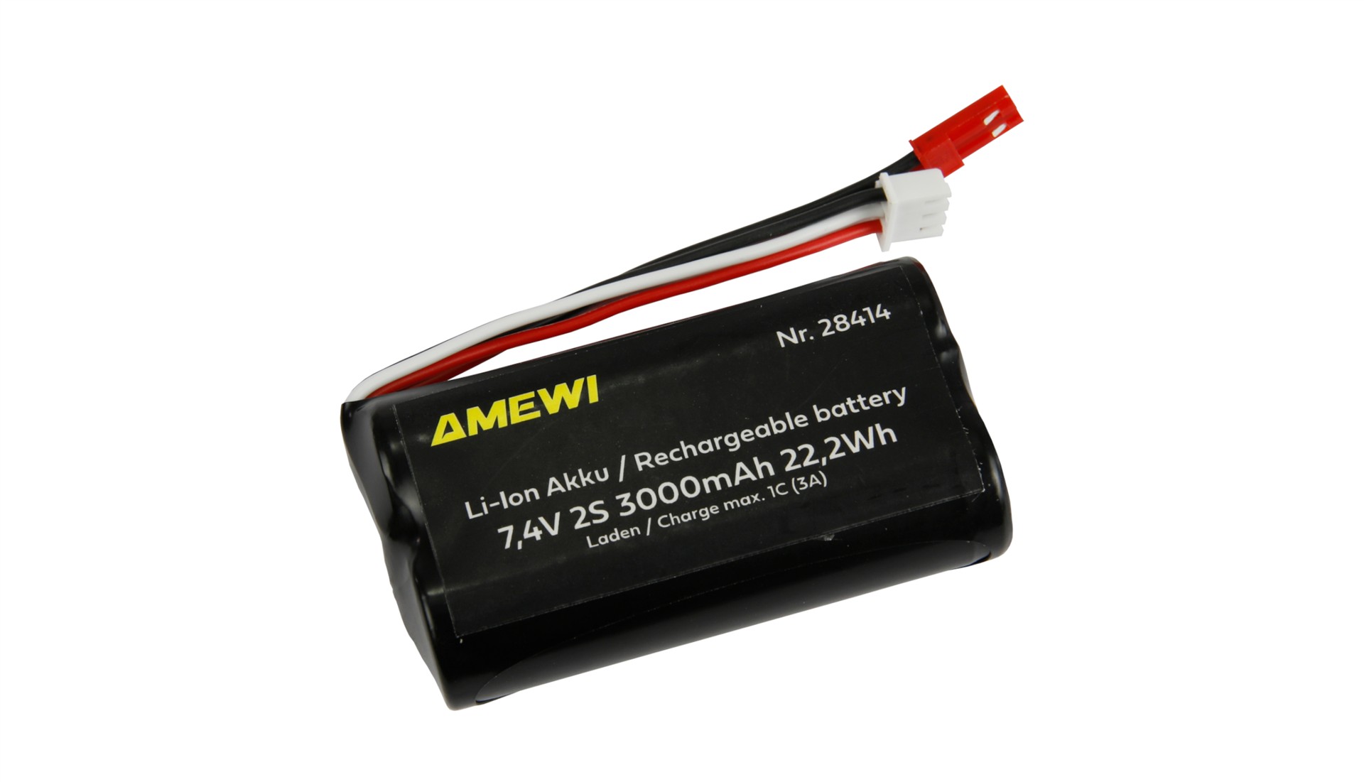 Amewi Li-Ion Akku 2S 7,4V 3000mAh BEC 28414