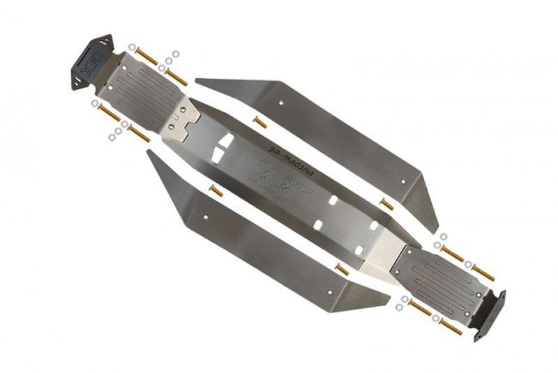 GPM Edelstahl Chassis Schutzplatten-Set Traxxas XRT XRTZSP1AOC