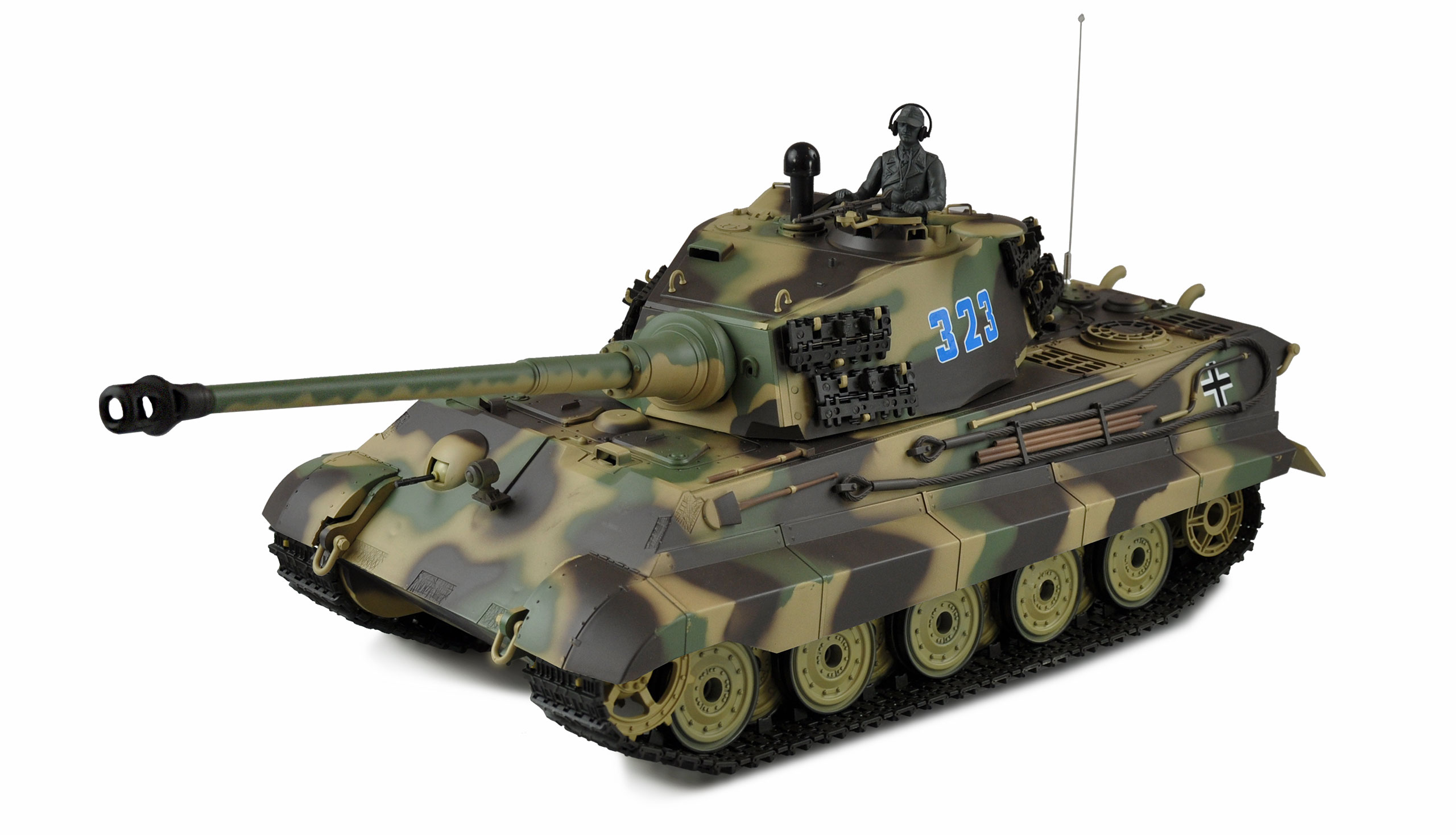 Amewi Königstiger Henschelturm 1:16 Advanced Line IR/BB 23109