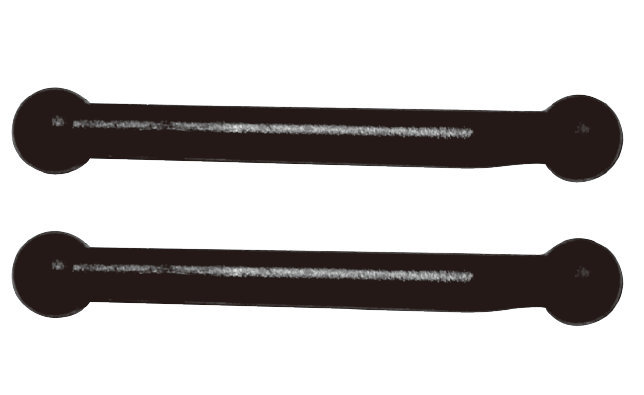 Absima L/R Steering Links (2PCS) AB18301-8