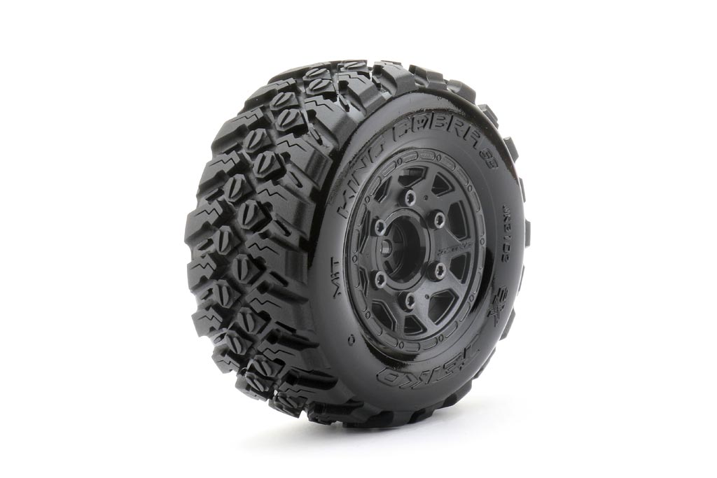 Jetko Extreme Tyre SC King Cobra on TRX Slash Black Rims JK3102CBTRX1