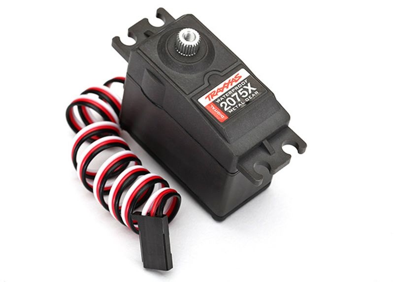 Traxxas Servo, digital high-torque, Metallgetriebe (Kugellager), wat 2075X - Abbildung 1