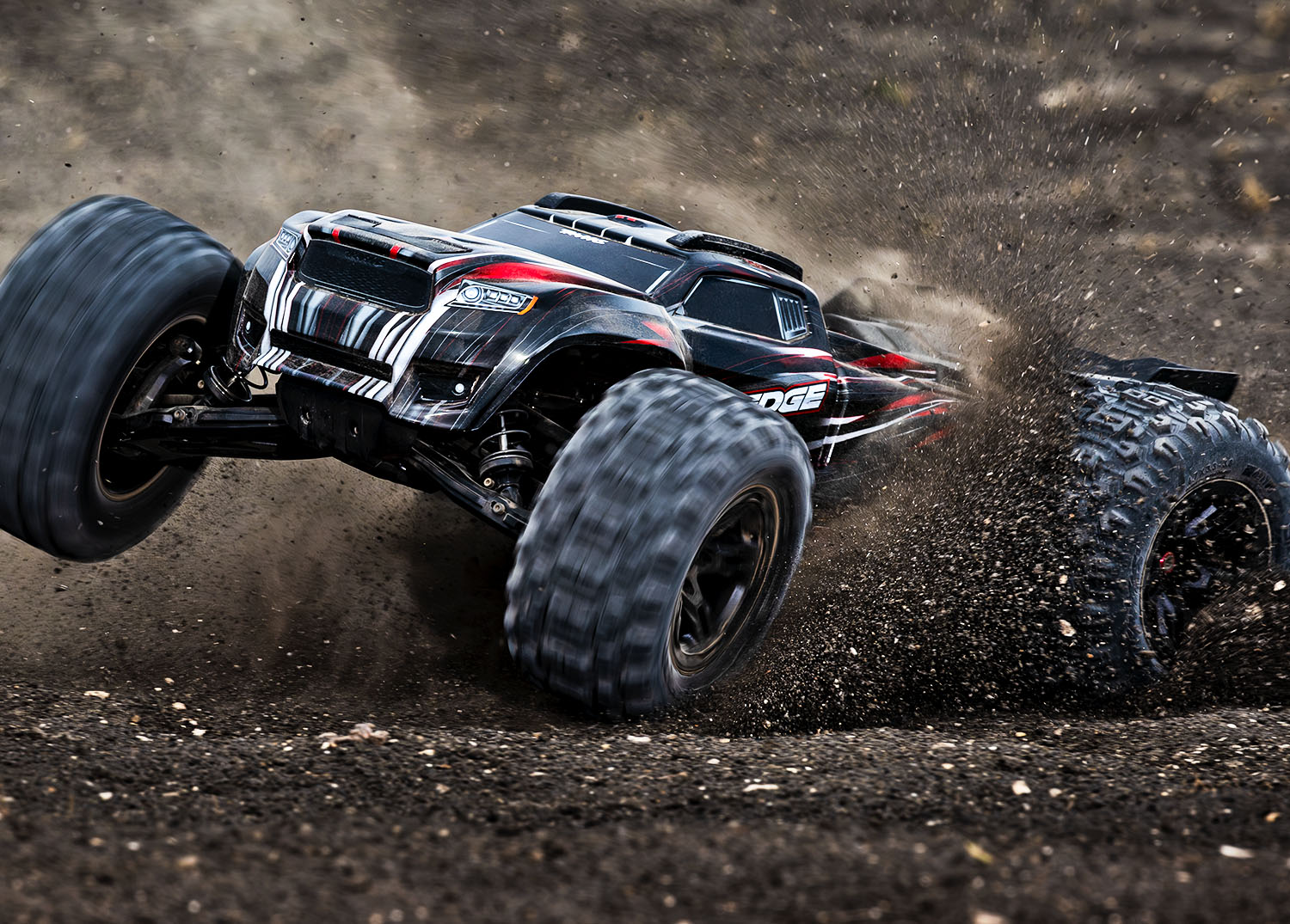 Traxxas Sledge Rot 1/8 Brushless Race Truck Belted 4x4 RTR 2.4GHz 95096-4 - Abbildung 5