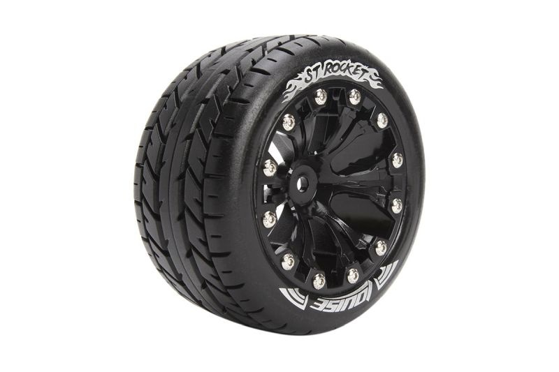Louise ST-Rocket soft Felge schwarz (2) Stadium Truck 2,8 L-T3208SBM
